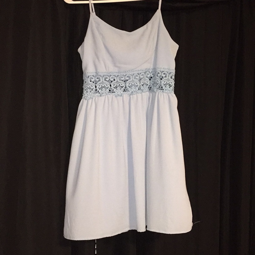 Light blue dress